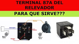 TERMINAL 87A DEL RELEVADOR COMO SE CONECTA [upl. by Wayne]