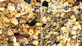 Homemade Multigrain Muesli Recipe for Weight loss  Ready to Eat Breakfast Mix [upl. by Andris]