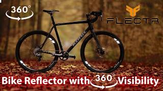 FLECTR 360  The Ultimate Bike Reflector With 360° Visibility [upl. by Sirob]