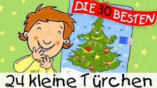 24 kleine Türchen  Weihnachtslieder zum Mitsingen  Kinderlieder [upl. by Ahsieat]