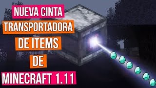 Nueva cinta transportadora de items de Minecraft 111 [upl. by Pansie]