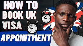 How to book the UK Visa appointment from TLS contact [upl. by Pepito778]