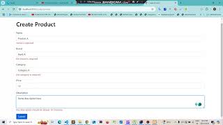 Creating New Products with Validation in Spring Boot Form Setup amp Database Save springboot [upl. by Delaine]
