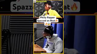 Philly Rapper Spazzed On Beat 🔥🔥youtubeshort hiphopmusic phillyrap reaction shortsfeed [upl. by Ellevart]