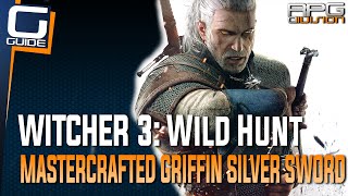 Witcher 3 The Wild Hunt  Mastercrafted Griffin Armor Set Diagrams Location Griffin School Gear [upl. by Justicz771]