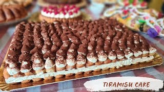 TIRAMISU XXL sans OEUFS super facile à préparer [upl. by Cogswell]