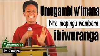 Wa Mukobwa Joselyne Umugambi wImana Nta mapingu wambaraUmuntu wahamagaye nImana ibimuranga [upl. by Oilut]