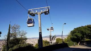 Teleferik Nasıl Çalışır How does cable car work Teleferic in Barcelona [upl. by Correna18]