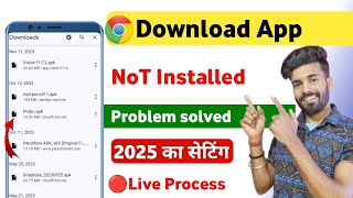 Chrome se app install nahi ho raha hai 2024  chrome app not installed problem solved [upl. by Mackenzie]