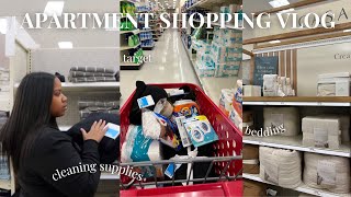 MOVING VLOG  Shop With Me For My New Apartment at Target With Links [upl. by Langham]