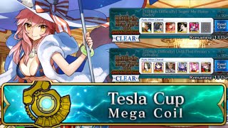 All Quest Tesla Cup Mega Coil  Battle in New York 2024 FGOFateGrand Order [upl. by Brigida626]