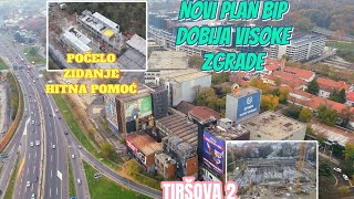 Beograd po novom planu Bip dobija visoke zgradeTiršova izašla iz zemljezgrada Hitne pomoći zidanje [upl. by Novej]