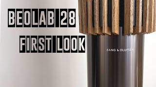 BeoLab 28  First Look  New Intelligent Speaker from Bang amp Olufsen [upl. by Ytitsahc413]