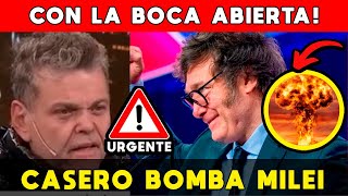 ALFREDO CASERO BOMBA MILEI 🚨 PERIODISTAS DE TN QUEDARON CON LA BOCA ABIERTA [upl. by Reerg561]