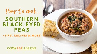 Southern Black Eyed Peas Instant Pot [upl. by Llertal297]