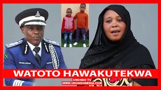 WATOTO WAWILI WALIOKUWA WANASAKWA WAPATIKANA quotWATOTO HAWAKUTEKWA WAPO SALAMAquot [upl. by Asnerek61]