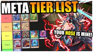 BEST DECKS FOR THIS FORMAT  RANKED TIER LIST  YuGiOh Master Duel [upl. by Eerahs52]