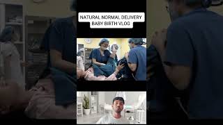 Natural Normal Mother Delivery Newborn Cute Baby Birth Vlog Respect Mom Pain Cant Explain 😊shorts [upl. by Giannini131]