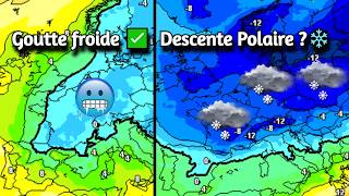 ❄️ Descente Polaire en Approche  Goutte Froide Confirmée 🌨️ Préparezvous au Froid [upl. by Sucitivel956]