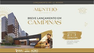 Alentejo Residencial Campinas  Apartamentos de 2 e 3 Quartos na região do Le Monde [upl. by Weksler]