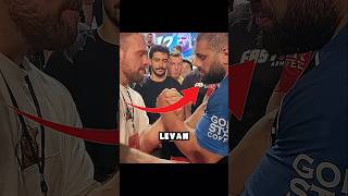 Levan Saginashvili showed real strength to Sarychev armwrestling levansaginashvili [upl. by Lydon]