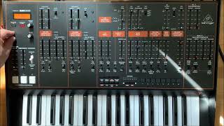 Behringer Odyssey Kraftwerk lead [upl. by Grounds]