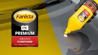 Farécla G3 Premium Abrasive Compound with 8quot Applicator Pads  How to Use [upl. by Paola]