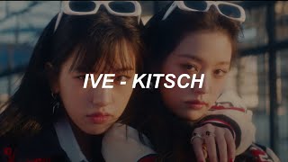 with MV IVE 아이브  Kitsch Easy Lyrics [upl. by Hester]