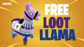 HOW TO GET FREE FORTNITE LOOT LLAMA TOY [upl. by Leahci]