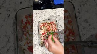 Make shrimp ceviche with me 🥒🍤 fyp sahm shrimp foodie cooking mom [upl. by Laughry]