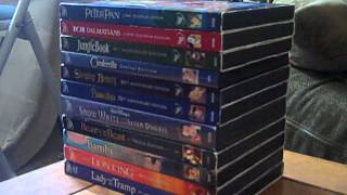 My Disney Platinum Edition DVD Collection 2012 Edition  Part 1 [upl. by Amri]