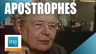 Apostrophes  Marguerite Yourcenar quotAlexis ou le Traité du Vain Combatquot  Archive INA [upl. by Cerf]