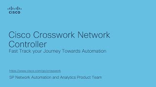 Cisco Crosswork Network Controller [upl. by Airla]