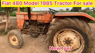 Fiat 480 Model 1985 Old Model For Sale  Tractor foor sale [upl. by Aivin]