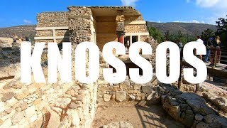 A Tour of the Ancient Greek Ruins of Knossos Crete [upl. by Eddana240]