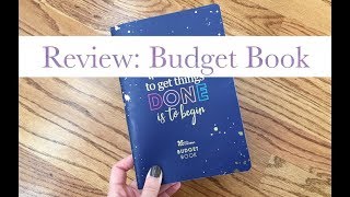 REVIEW  Erin Condren Petite Planner Budget Book [upl. by Cann220]