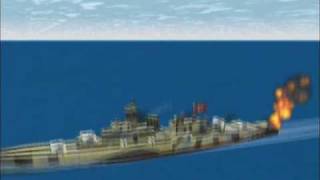 HMS Vanguard vs Battleship Bismark a fair fight [upl. by Aonehc]