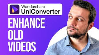 How To Enhance Old Videos Using AI  Wondershare AI Video Enhancer Tutorial 2024 [upl. by Ahseer]