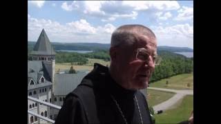 SAINT BENOÎT DU LAC  VISITE AU MONASTÈRE  MERCI PÈRE ANDRÉ LABERGE [upl. by Auhsoj]