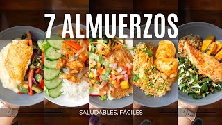 UNA SEMANA DE ALMUERZOS SALUDABLES  Michela Perleche [upl. by Yeslehc]