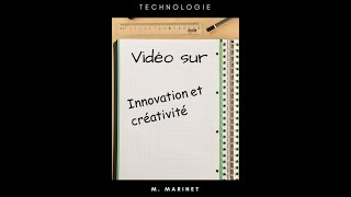 Innovation et créativité [upl. by Leinod]