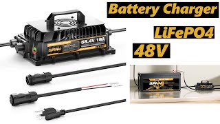 48V LiFEPO4 Battery Charger [upl. by Esej]