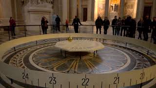 Foucaults pendulum in the Panthéon Paris [upl. by Yro]