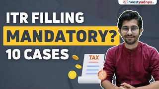 Income Tax Return filing AY 202324  How to choose ITR forms  Which ITR form for Income Tax return [upl. by Ylerebmik]