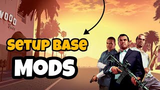 How To Setup Base MODS IN GTA 5 MODHQ [upl. by Aldarcie]