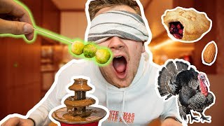 BLINDFOLDED CHOCOLATE FONDUE CHALLENGE [upl. by Titos]