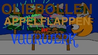 Oliebollen Appelflappen en Vuurwerk  Club Penguin animatie 5 [upl. by Teteak]