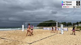 NSW Junior Beach Volleyball Championship 2022  Mollymook  Semi Final [upl. by Ramraj]