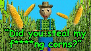 Stealing Baldis Corns Again  Baldis Farm V2 [upl. by Axe]