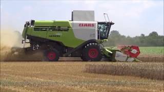 MOISSON BLE2018MARIGNY LE CHATELCLAASLEXION740FRANCE [upl. by Reisman]